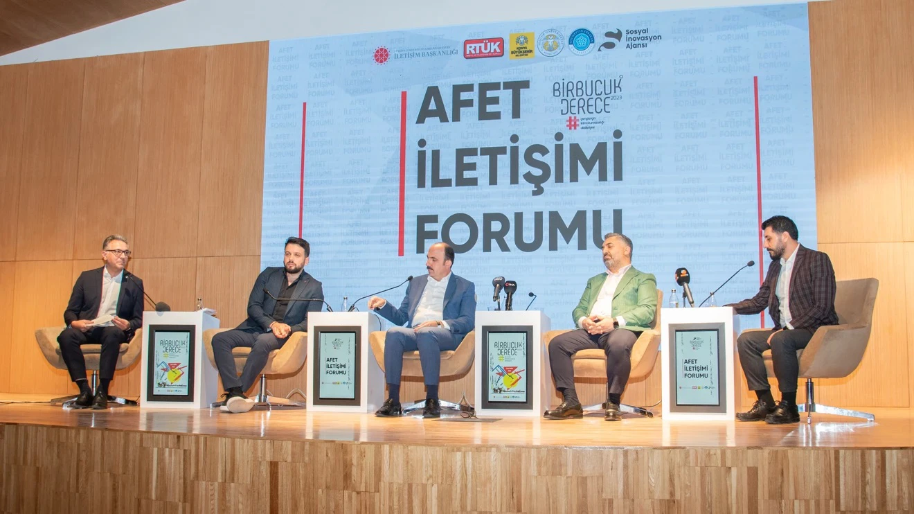 Fakültemiz iş birliğiyle ‘Afet İletişimi Forumu’ düzenlendi